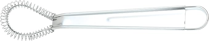 Fox Run 8-Inch Flat Coil Whisk, 8.25 x 1.5 x 1.25, Metallic