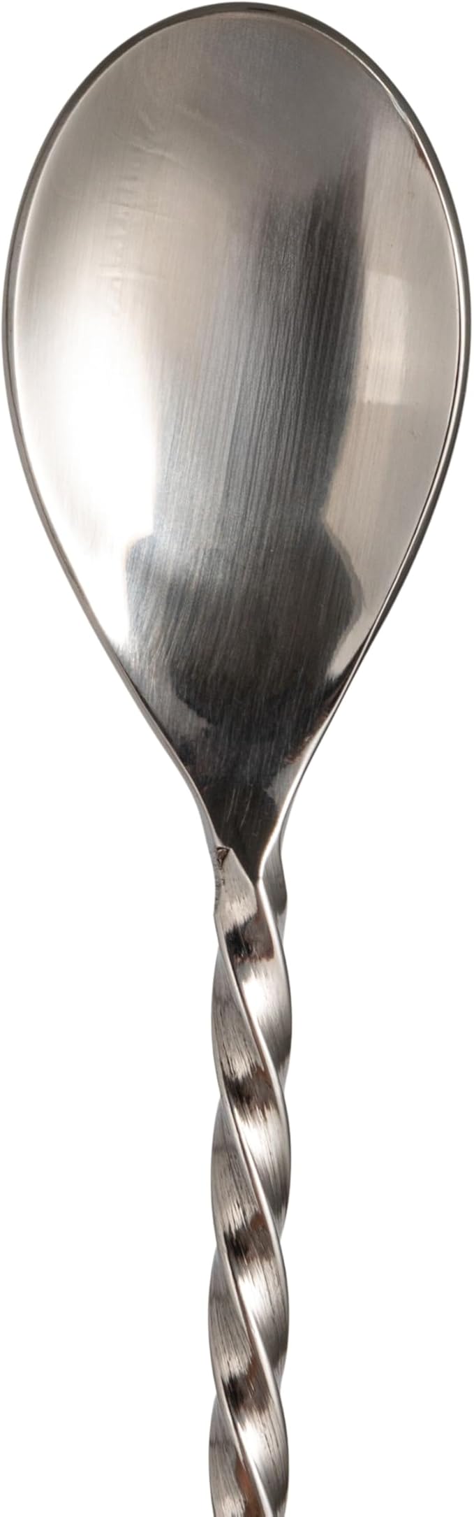 Creative Co-Op 5-Piece Stainless Steel and Mango Wood Bar Tools with Stand, Nickel Finish and Natural