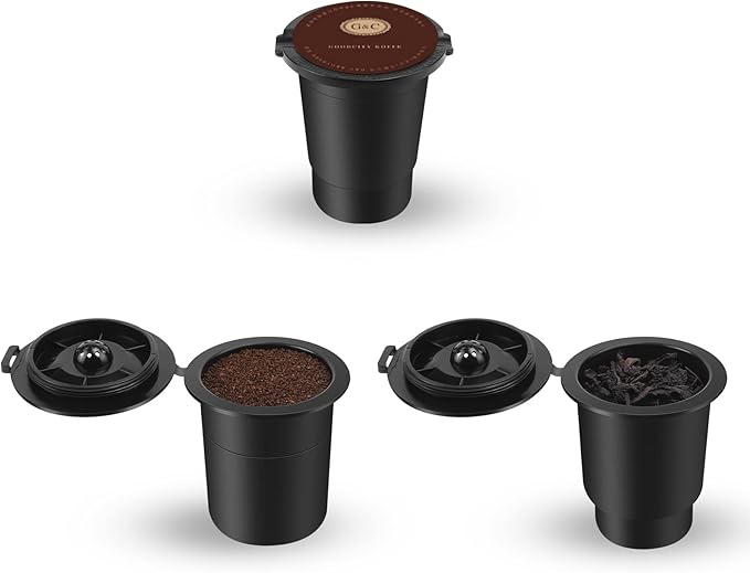 SIFENE - Single Serve Coffee Maker Reusable Filter - 3 Pack, Dishwasher Safe, Coffee Filter
