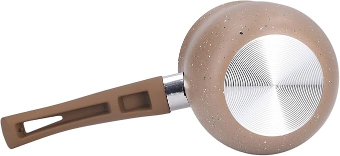 Mini Saucepan, Nonstick Butter Warmer Multi Milk Pot Stockpot Practical Small Melting Pot with Handle Pour Spouts