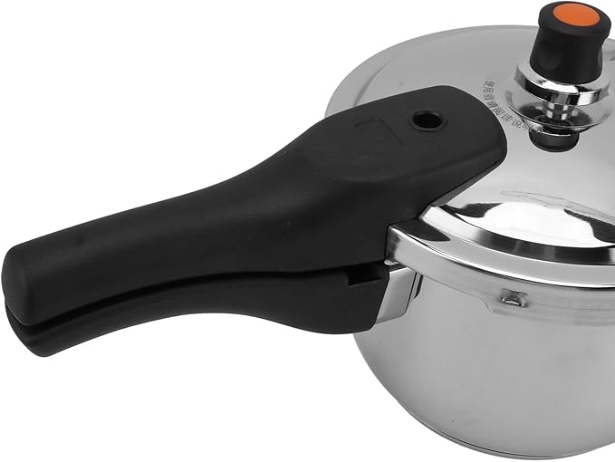 Syrisora Pressure Cooker Rapid Heating 16cm Safety Valves 304 Stainless Steel and Plastic Electric Pressure Cooker for Cooking