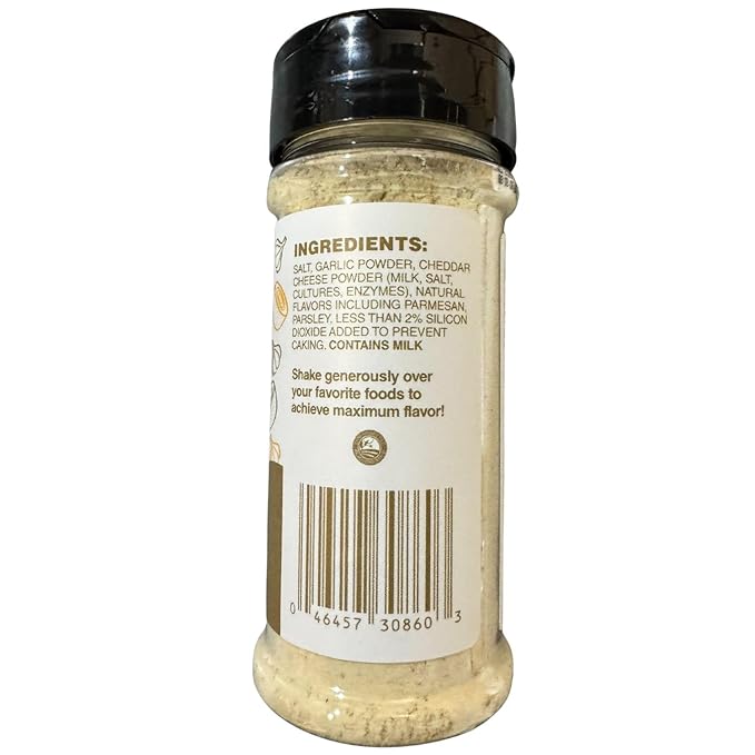 Amish Country Popcorn | Garlic Parmesan Seasoning - 4.8 oz | Old Fashioned, Non-GMO