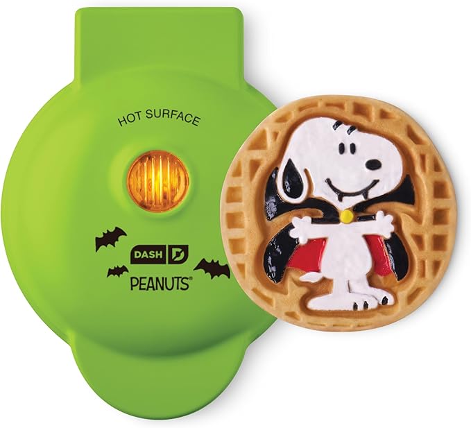 Peanuts x Dash Snoopy Vampire Mini Waffle Maker