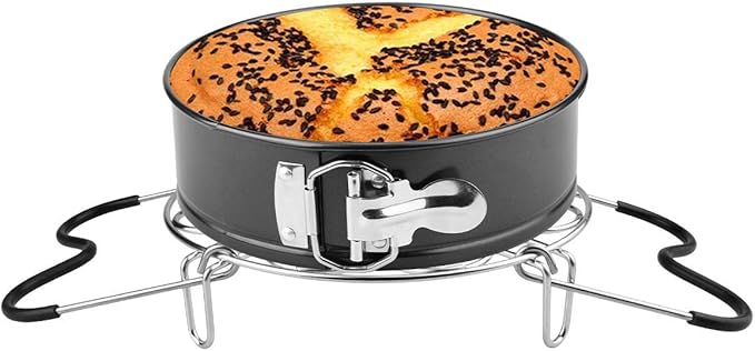 Egg Steamer Rack Trivet with Heat Resistant Handles for Instant Pot Accessories 5,6,8 Quart & Pressure Cooker, Stainless Steel