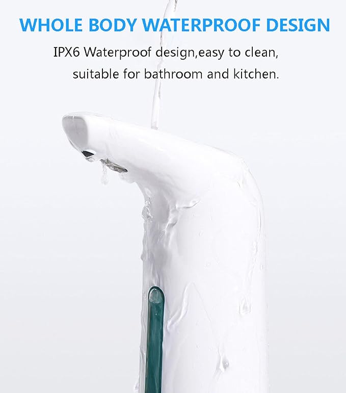 Touchless Automatic Soap Dispenser for Bathroom and Kitchen, Liquid Hand Soap Dispenser, IPX6 Water-Resistant, 14 fl oz