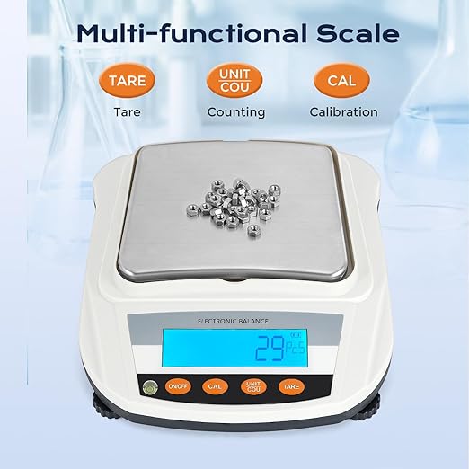 Bonvoisin Lab Scale Rechargeable Electronic Balance 3000gX0.01g Precision Analytical Balance Laboratory Balance Scientific Scale