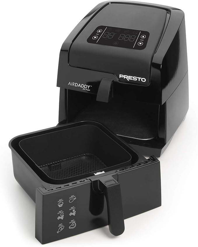 Presto 03422 Digital AirDaddy, 4.2 Quart Electric Air Fryer