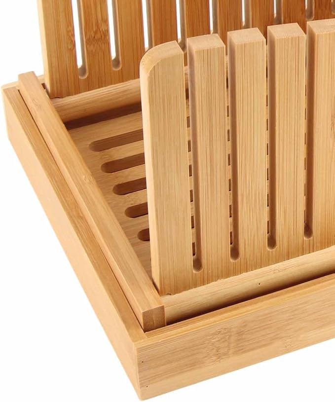 aqxreight Foldable Bread Slicing Loaf Cutting Slicing Maker Kitchen DIY Baking Pastry Tools Quickly Evenly Helps Bread GuideBread GuideBread for Homemade BreadBread