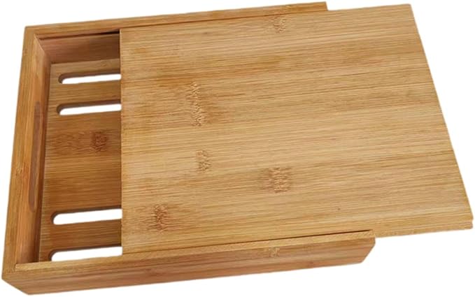 Homemade Bamboo Bread Slicer, Evenly Adjustable Bread Slicer with Picker for Bread Cakes