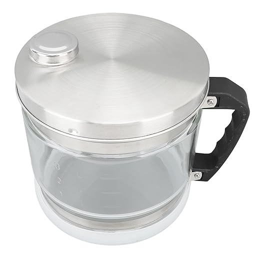 1 Gallon/4L Glass Carafe Jar for Water Distiller, Distiller Water Container, Replacement Distilled Water Collection Bottle, Water Canteen Pot for Home, Beauty, Countertop Distiller
