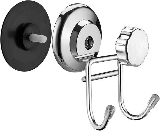 SANNO Suction cups Shower Caddy Soap Dish Double Bath Hook-Bath Organizer Kitchen Storage Basket for Shampoo, Conditioner, Soap- Anti Rust stainless steel (set of 3)