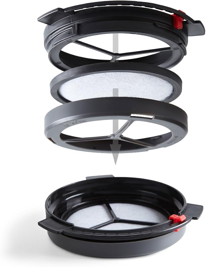 12-Pack Premium Activated Charcoal Water Filter Disk for All Mr. Coffee Models