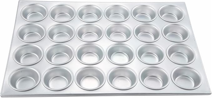 Winco 24-Cup Non-stick Muffin and Cupcake Pan, Aluminum