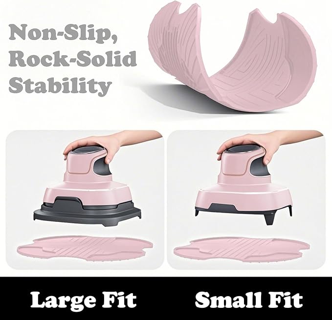 Tailored Ninja Crispi PowerPod Silicone Trivet – Hot Pads for Ninja Crispi Glass Air Fryer Accessories, Heat-Resistant, Non-Slip, Protection for Countertop (Pink)