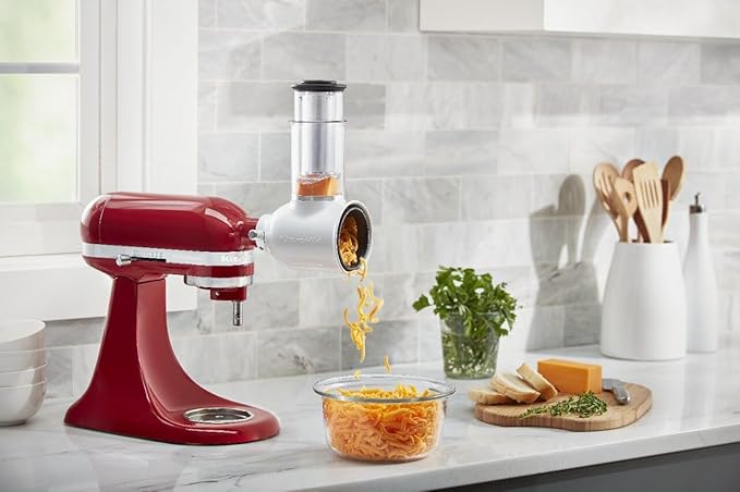 KitchenAid Stand Mixer Attachment,KSMVSA Fresh Prep Slicer/Shredder,(Pack of 2)