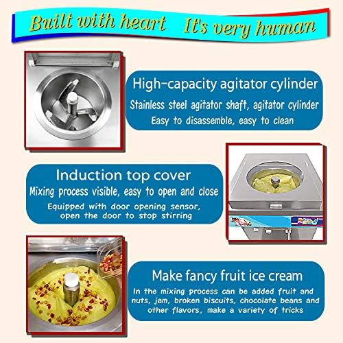 Kolice NEW Commercial vertical fruit hard ice cream machine, gelato ice cream machine, batch freezer, sorbetto making machine, Italian ice machine, snack food equipment