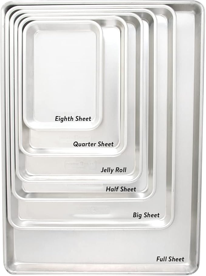 Nordic Ware - 43172AMZM Nordic Ware Half Sheet with Oven Safe Nonstick Grid, 2 Piece Set, Natural