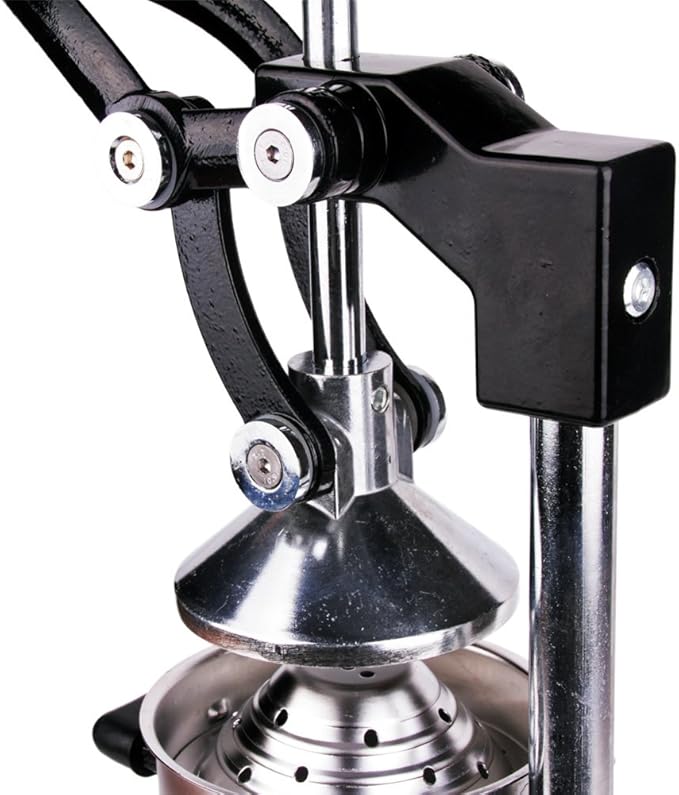 Manual Citrus Juicer Press, Commercial Orange and Lemon Juice Squeezer Extractor (Black)