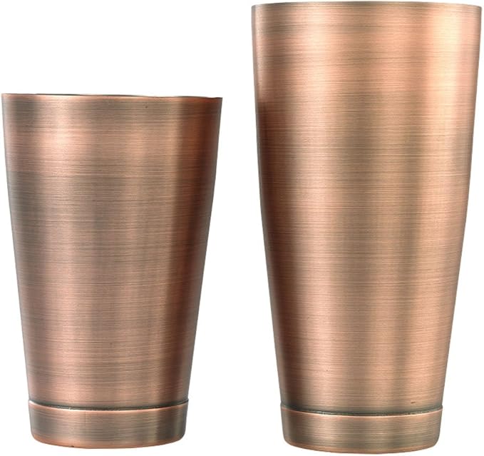 Barfly Mixology Cocktail Set, 12 Piece Deluxe, Antique Copper