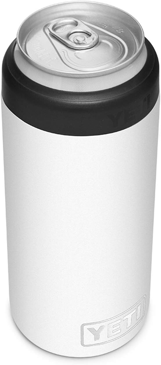 YETI Rambler 12 oz. Colster Slim Can Insulator for the Slim Hard Seltzer Cans, White
