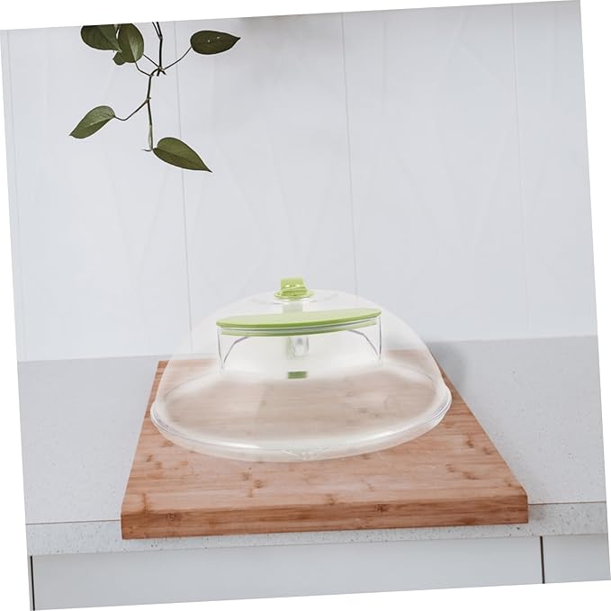 Microwave Splatter Cover with Steam Vents - 26cm High-temperature Food Cover for Freshness and Preservation for Kitchen Use