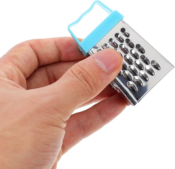 PRETYZOOM 30pcs Mini Grater Multifunctional Grater Box for Cheese Garlic and Vegetables Compact Design Non- Handle Easy to Clean Versatile Kitchen Tool for Shredding and Slicing