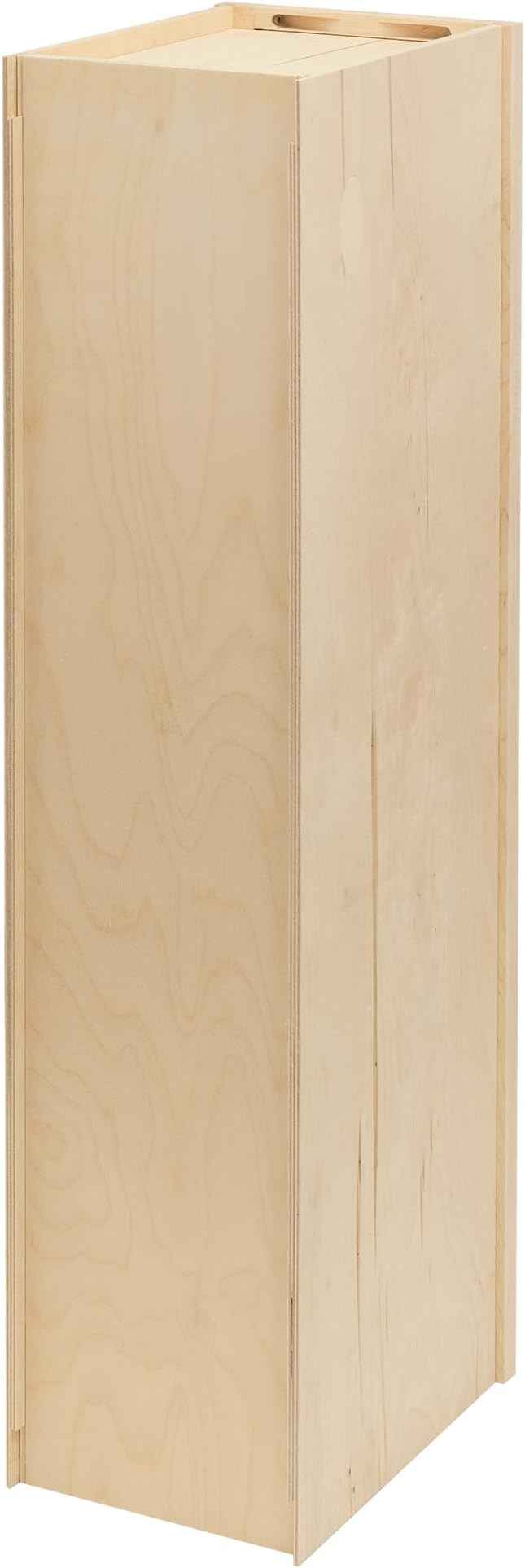 Quicklock RTA (Ready-to-Assemble) 42" Tall Wall Kitchen Cabinets - Shaker Style | 100% Hardwood | Made in America | Soft Close Hardware (Raw Maple, 12" D x 9" W x 42" H)