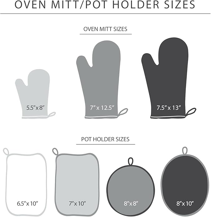 KITCHENAID Ribbed Soft Silicone Oven Mitt 2-Pack Set, 7.5"x13", Dried Rose