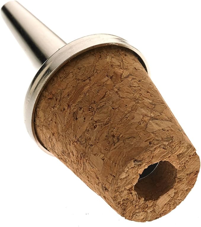 Barfly Liquor Dasher Tops, Stainless Steel, Fits Bottles with up to 20mm Diameter Opening