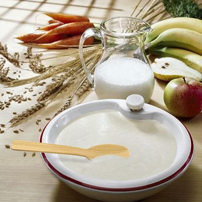 1800PK Bamboo Mini Spoons 3.54" Disposable Small 100% Compostable Cutlery Eco Friendly Renewable Natural Disposable Spoon for Ice Cream/Desert/Yogurt/Cocktail/Party
