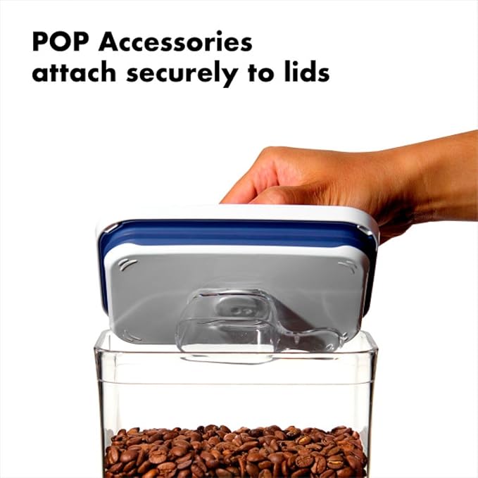 OXO Good Grips POP Container - 4.4 Qt/4.2 L,Airtight Food Storage Containers,(Pack of 4)
