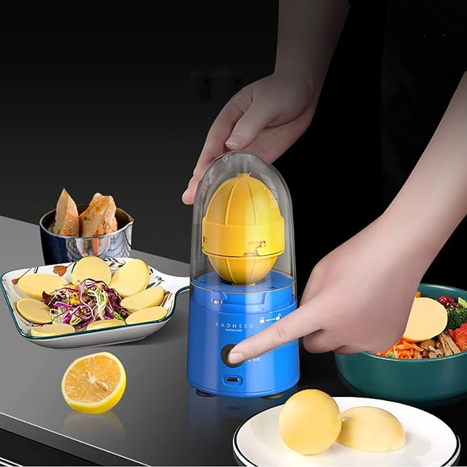 Electric Egg Spinner, Eggs Yolk White Mixer, Egg Whisk Kitchen Gadgets, Portable/Rechargeable Mix Egg in Shell Golden Egg Maker