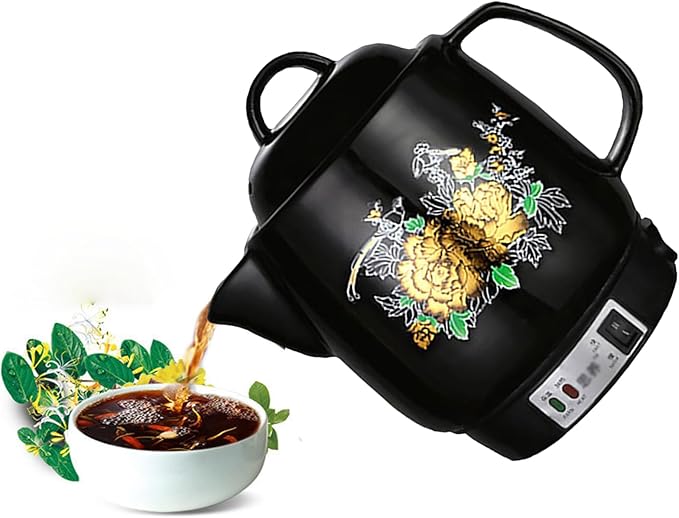 Smart Automatic Chinese Herbal Pot, Herbal Medicine Cooker, Chinese Medicine Cooking Pot, 3 Preset Modes (Decoct/Soup/Tea), with Keep Warm, for TCM Lovers 5L