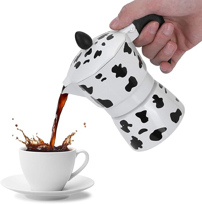 Moka Pot, Aluminium Stovetop Espresso Maker Italian Coffee Maker Coffee Pot Stovetop Espresso Maker Camping Espresso Maker Manual