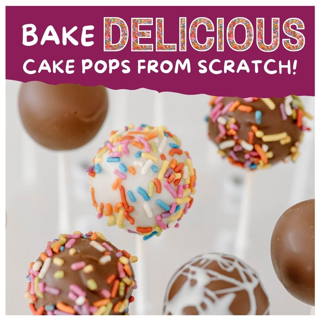 Gluten-Free Vanilla Cake Pop Kit - Milk Chocolate Coating