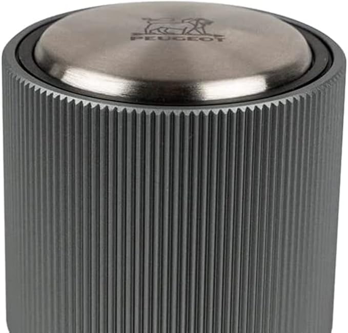 Peugeot Line Bottle Stopper For Sparking Wine/Champagne, Carbon Grey