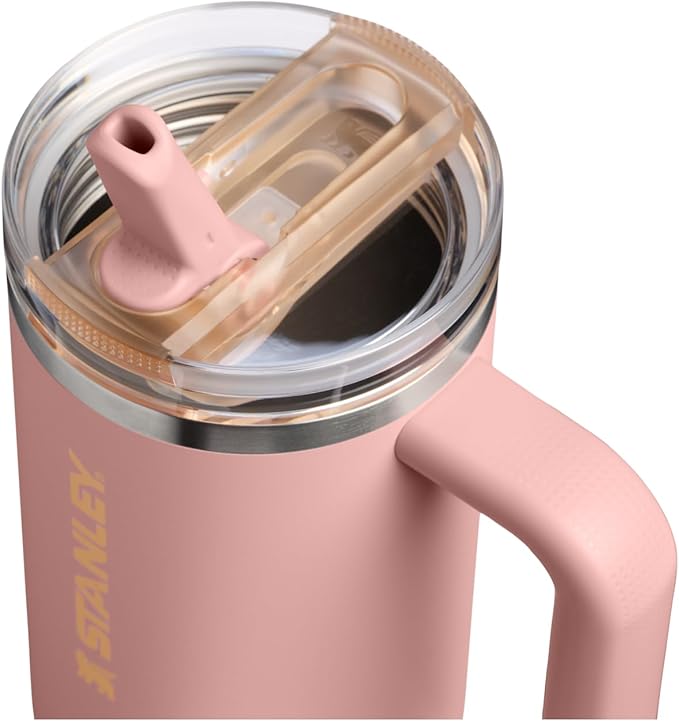 STANLEY Quencher ProTour Flip Straw Tumbler with Leakproof Lid | Built-In Straw & Handle | Cupholder Compatible for Travel | Insulated Stainless Steel Cup | BPA-Free