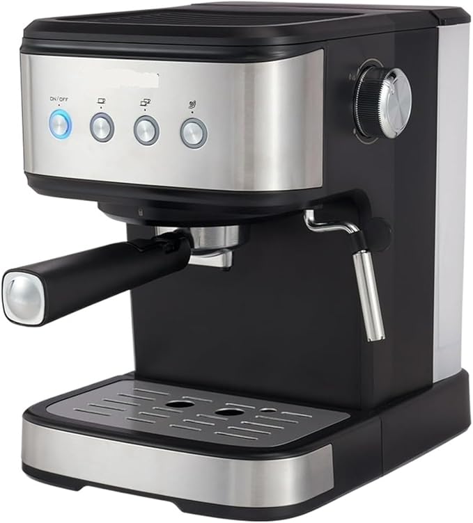 Espresso Maker 1.5L Capacity Coffee Machine with Milk Frother