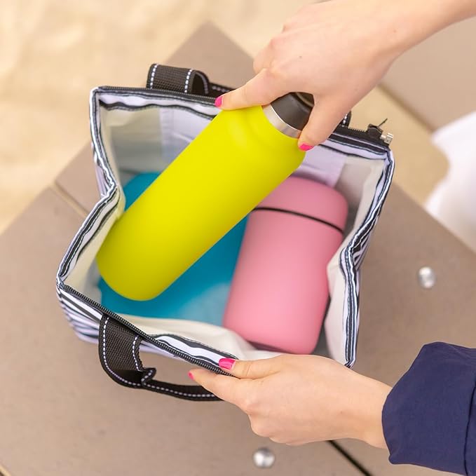 SCOUT Eloise Lunch Bag - Lightweight Insulated Soft Lunch Box, Opens Wide, Zips Closed, Interior Pocket, for Women, Work, Beach, Travel, Pool & Picnic