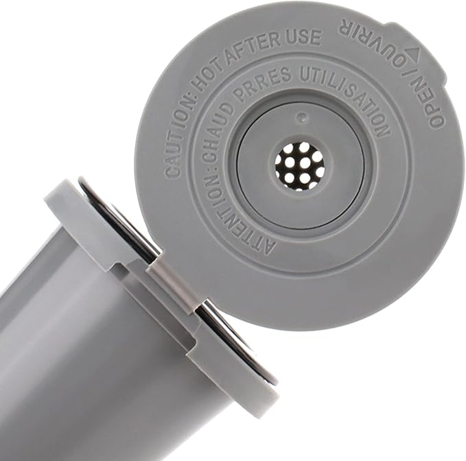 Reusable Filter Cup for Cuisinart, Gray (1 Pack)