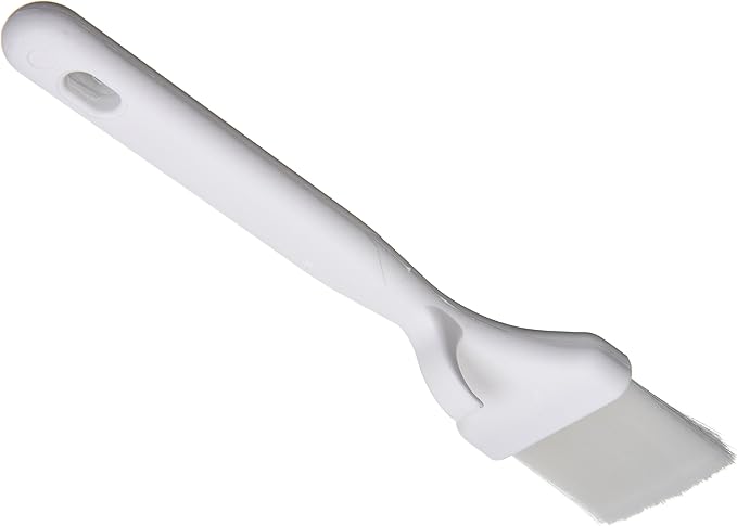 SPARTA Meteor Basting Brush, Nylon Bristle Pastry Brush for Cooking and Baking, 2" Wide, 1 Count, White