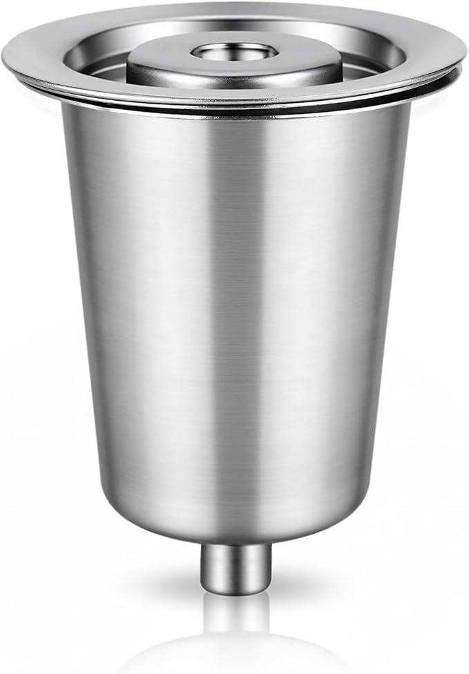FIRJOY Stainless Steel Reusable Filter Cup, Compatible with Cuisinart SS-RFC HomeBarista Coffee Makers (1 Pack)