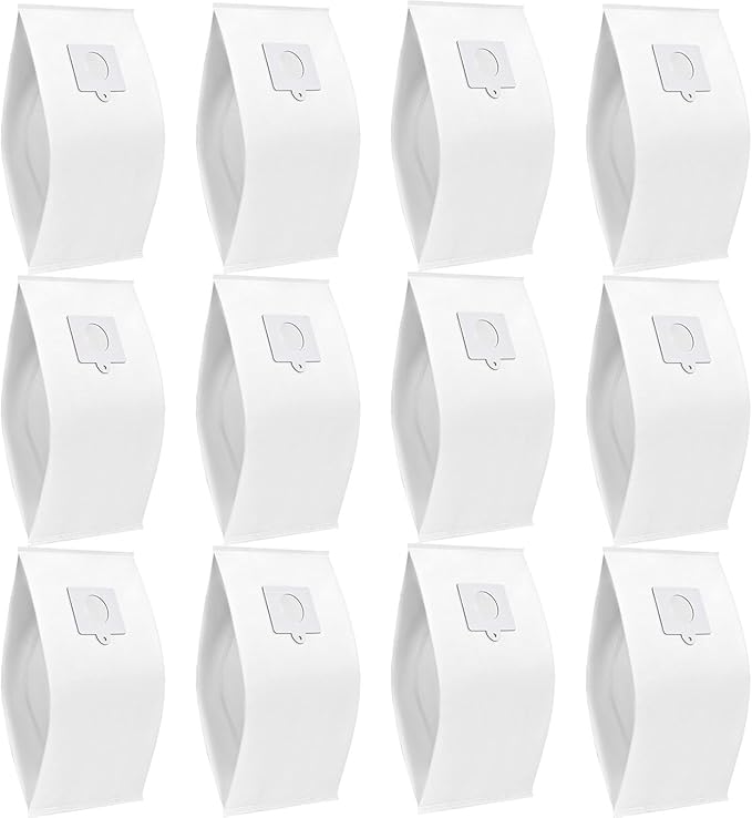 12 Pack Type Q/C 53292 Canister Vacuum Bags Replacement Dust Bags for Kenmore 200 400 600 700 800 Series,5055, 50557, 50558, 53291, 21814, 81214,BC3005, BC7005 Series Bagged Vacuums Cleaner