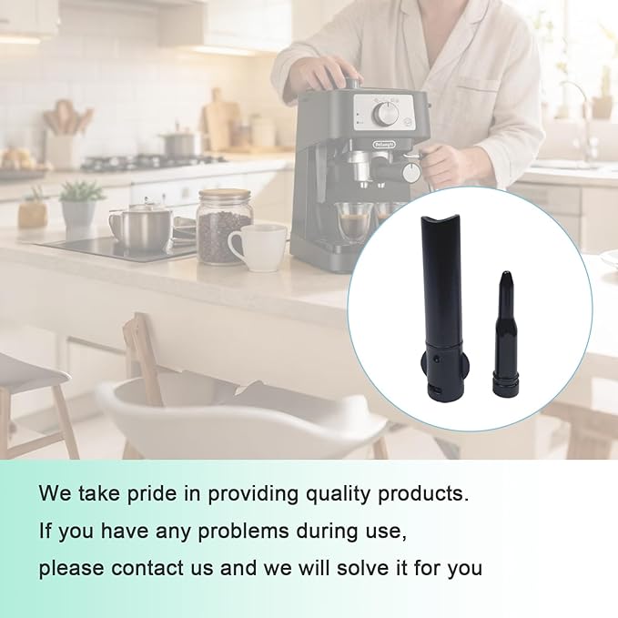 Coffee Maker Frother Parts Coffee Foam Nozzle Accessories Steam Nozzles Aerator, Cappuccino Steam Nozzle Compatible with delonghi espresso machines ECO310, VBG, EC702(T), ECO311, EX-1S11, EC410, EC331
