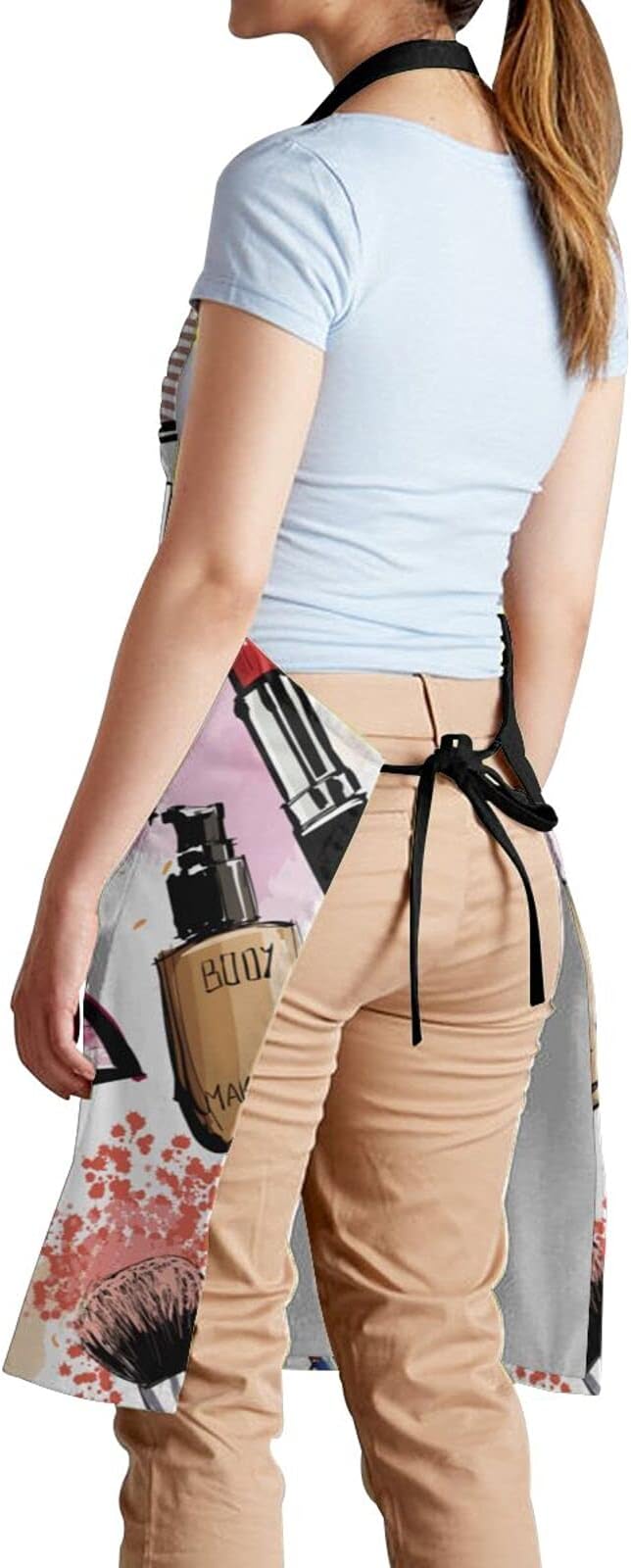 Men Women Apron, Adjustable Neck with 2 Pockets - Chef Apron for Cooking - Mom Dad Gift for Christmas, Birthday