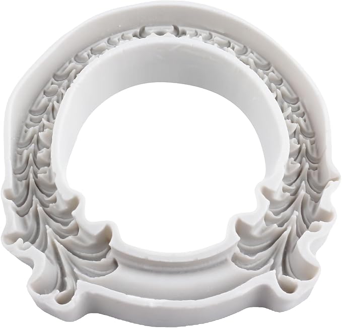 Frame Fondant Silicone Molds For Cake Decoration Cupcake Topper Candy Polymer Clay Chocolate Gum Paste Set of 4