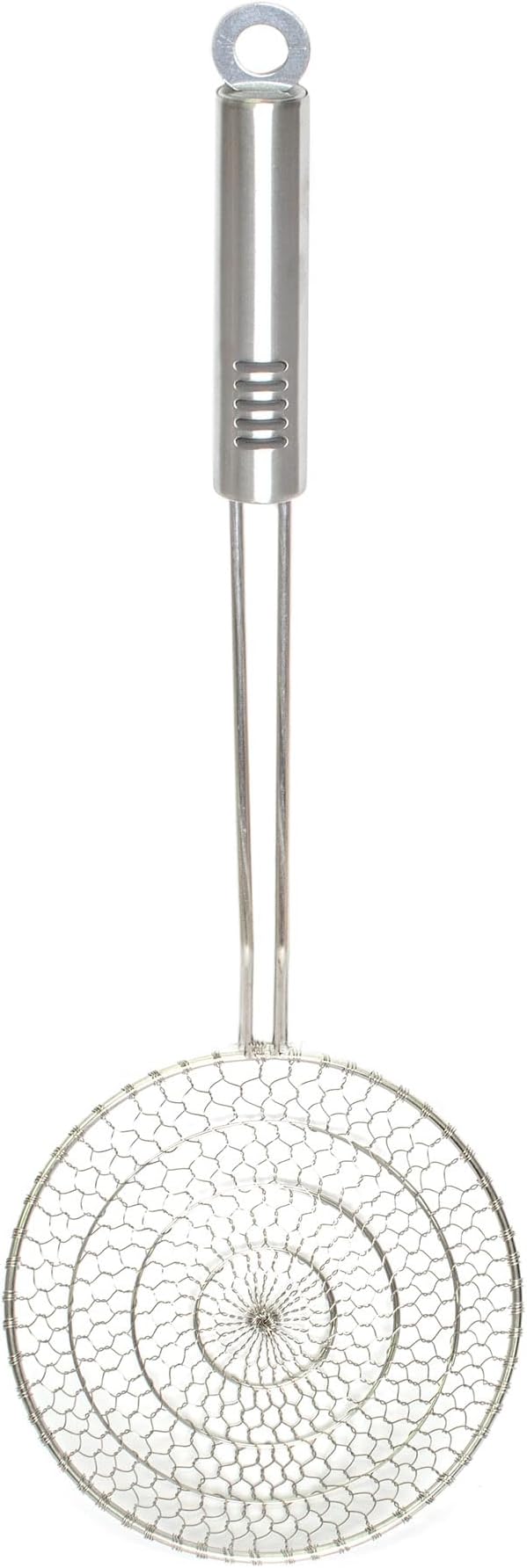 Helen’s Asian Kitchen Spider Strainer, All Stainless Steel, 5-Inch Strainer Basket With 10.25-Inch Handle