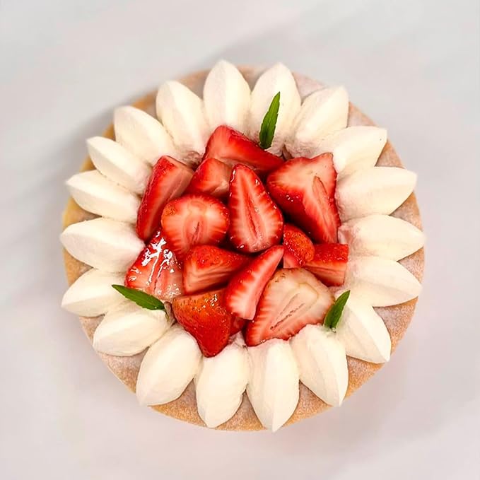 Strawberry Shaped Silicone Mold, 3D Fruit Mousse Cake Mold for Cake Decoration Cupcake Topper Dessert Chocolate Ice Candle Soap