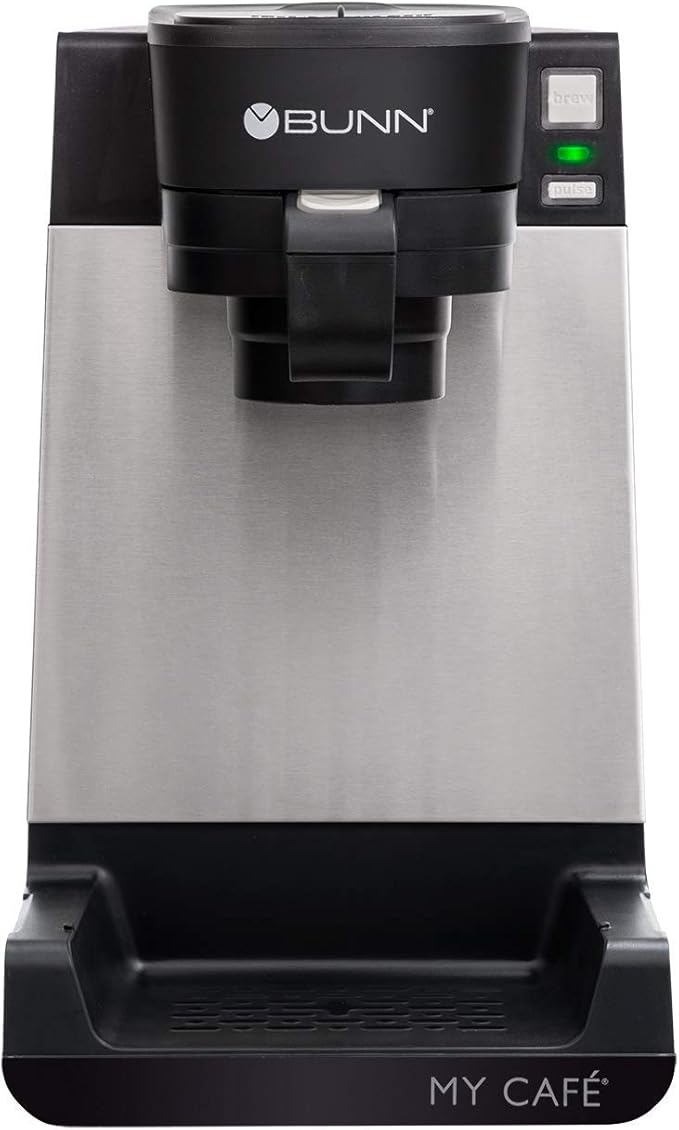 BUNN MCU My Cafe Single Cup Multi Use Coffee Brewer (Black/SST)