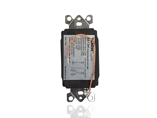 NSI A512H Tork Spring-Wound in-Wall Twist Timer with 12-Hour Length and Ivory Faceplate for Automatic Shutoff of Fans or Light